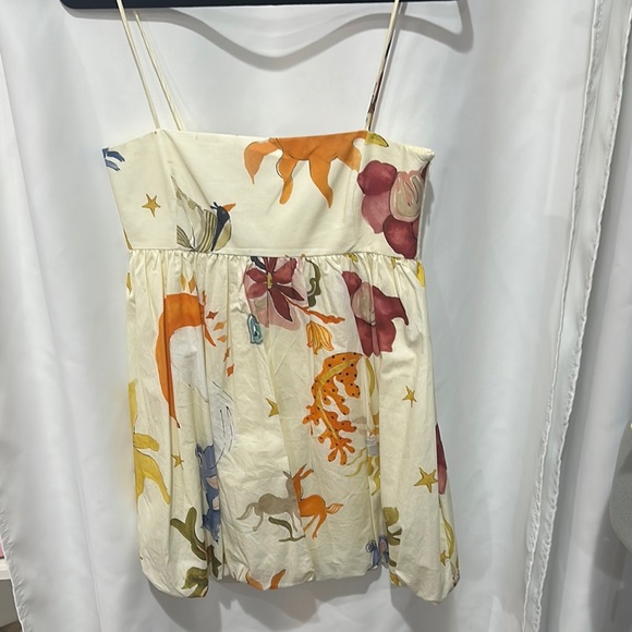 Zara Dresses & Skirts - Print Spaghetti Strap Dress